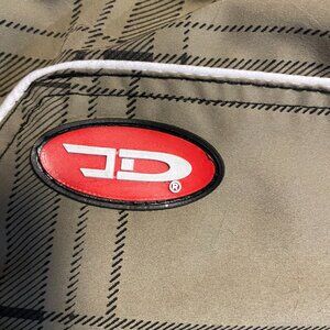 Diesel Brand slim fit - Tan Plaid - long shorts